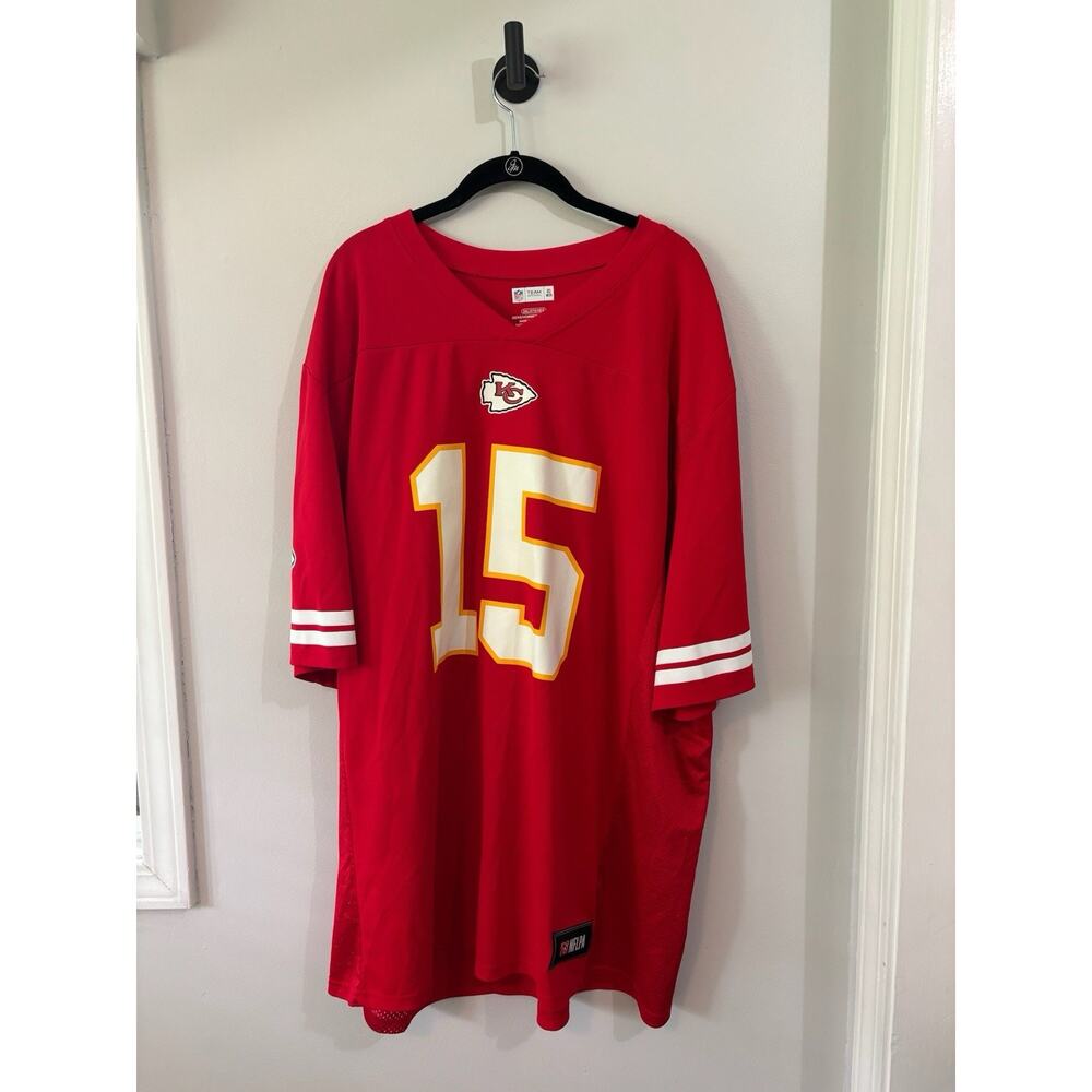 NFLPA KANSAS CITY CHIEFS PATRICK MAHOMES 15 NFL Jersey MENS Size 3XL